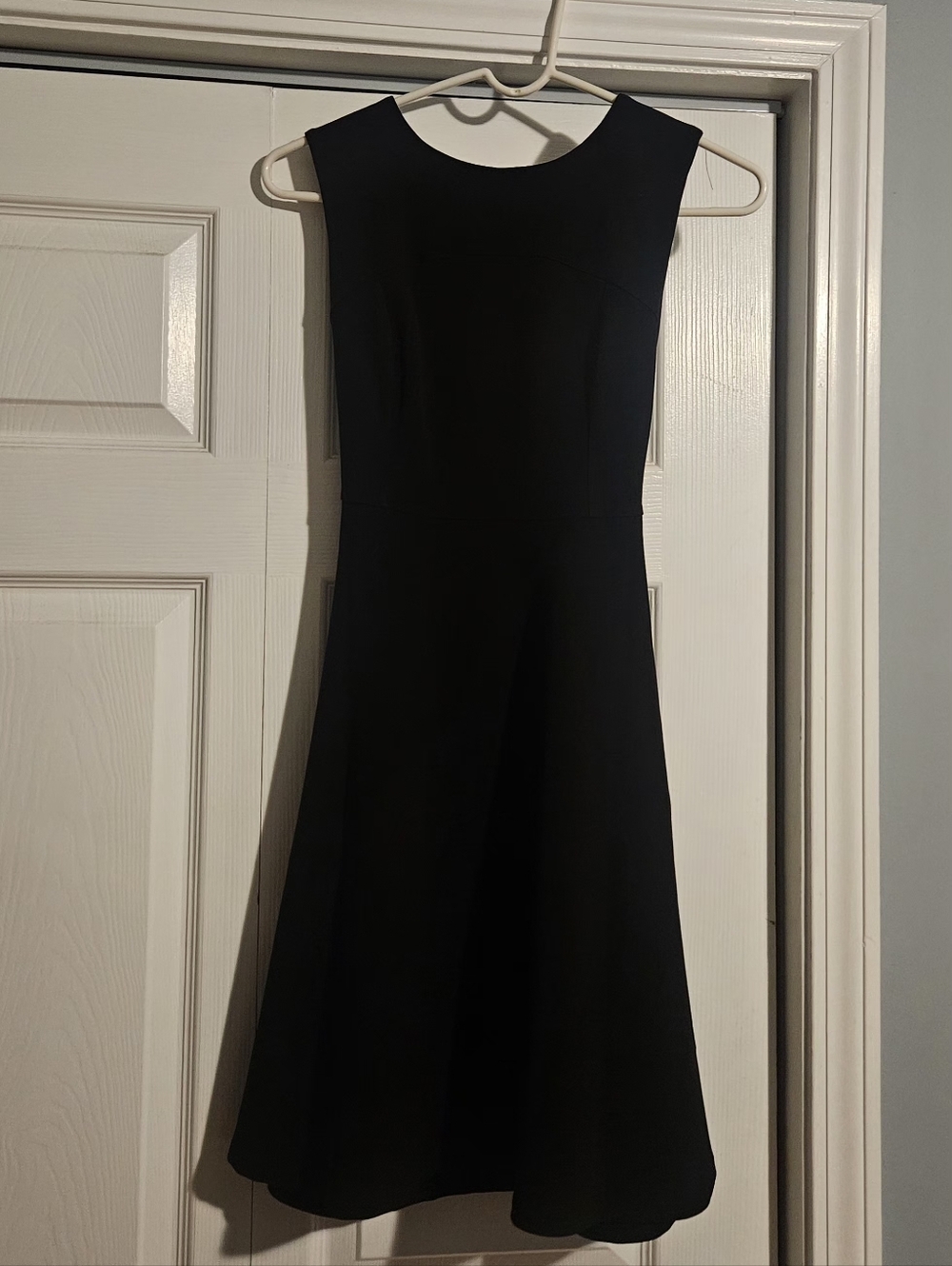 Tommy Hilfiger Black Sleeveless Fit-and-Flare Dress Size 2 - Picture 2 of 9